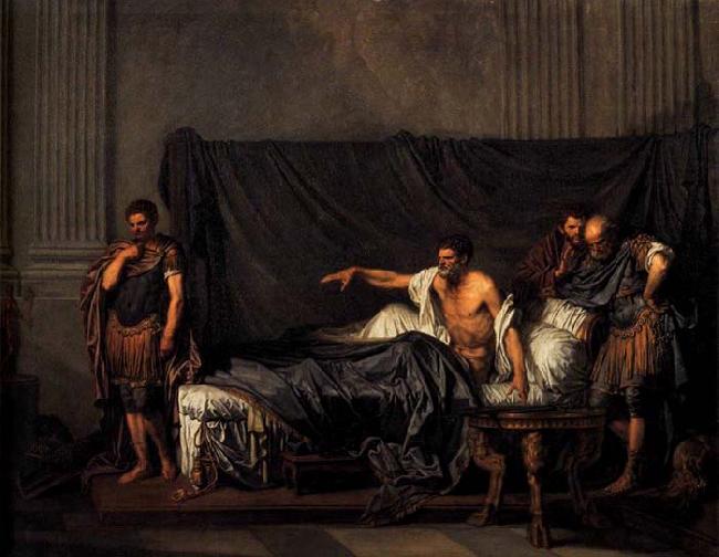 GREUZE, Jean-Baptiste Septimius Severus and Caracalla